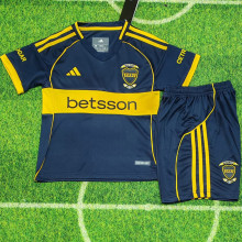 25-26 Boca Juniors Home Kids Soccer Jersey