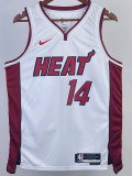 22-23 HEAT HERRO #14 White Top Quality Hot Pressing NBA Jersey