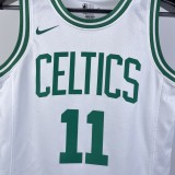 2023 CELTICS IRVING #11 White Top Quality Hot Pressing Kids NBA Jersey
