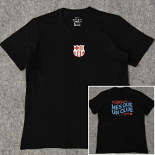 25-26 BAR Black High Quality Casual T-Shirt #圆领红标