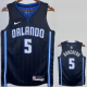 22-23 Magic BANCHERO #5 Black Top Quality Hot Pressing NBA Jersey