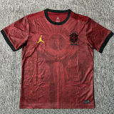 25-26 Brazil Brown Red Special Edition Fans Soccer Jersey (黄标)