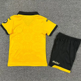 25-26 Wolves Home Kids Soccer Jersey