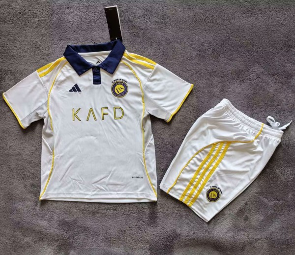 25-26 AL-Nassr Third Kids Soccer Jersey