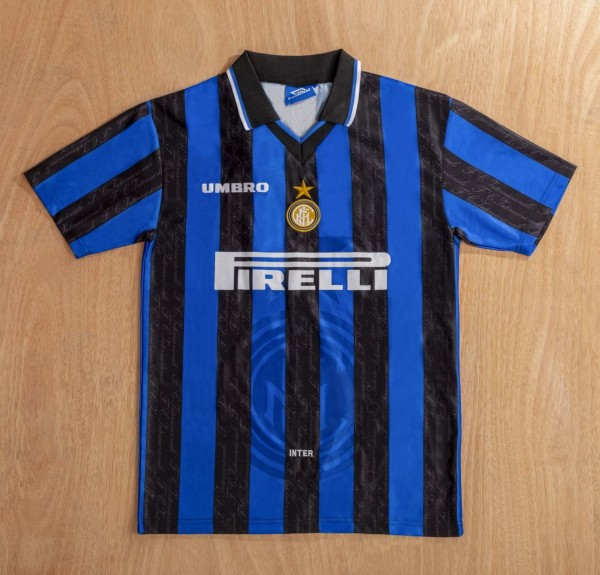 1997-1998 INT Home Retro Soccer Jersey