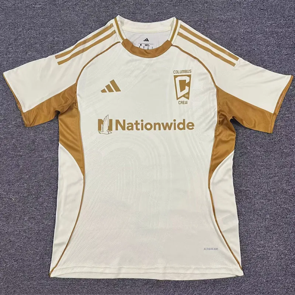 25-26 Columbus Crew Beige Training shirts