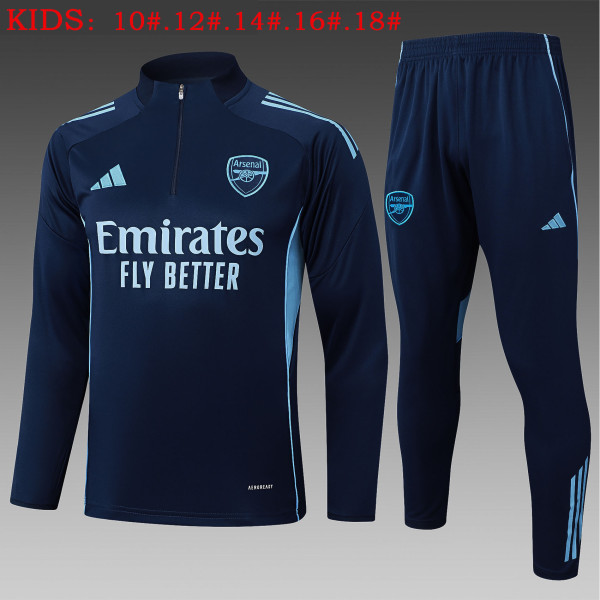 25-26 ARS High Quality Kids Half Pull Tracksuit