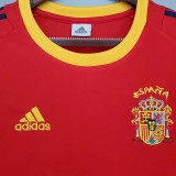 2002 Spain Home Retro Soccer Jersey