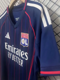 25-26 Lyon Away Fans Soccer Jersey