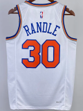 22-23 KNICKS RANDLE #30 White Top Quality Hot Pressing NBA Jersey