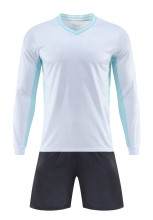 24-25 New White High Quality Long Sleeve Training Suit