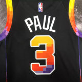 22-23 SUNS PAUL #3 Black Top Quality Hot Pressing NBA Jersey (Trapeze Edition)