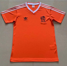 1986  NetherIands Home Retro Soccer Jersey