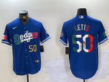 2024 MLB Los Angeles Dodgers New Pattern Jersey