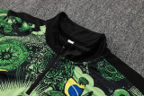 25-26 Brazil High Quality Half Pull Tracksuit