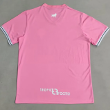25-26 Morocco Pink Training shirts (白袖边)