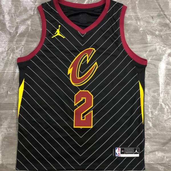 CLEVELAND IRVING # 2 Black Top Quality Hot Pressing NBA Jersey