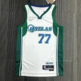 21-22 Dallas DONCIC #77 White City Edition Top Quality Hot Pressing NBA Jersey