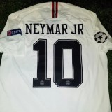 2018-2019 PSG Paris Jordan White Long Sleeve Retro Soccer Jersey