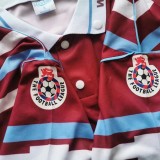 1991-1992 West Ham Home Retro Soccer Jersey