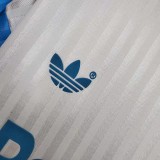 1990 Marseille Home Retro Soccer Jersey