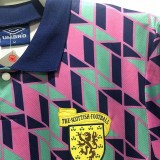 1988-1989 Scotland Away Retro Soccer Jersey