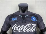 25-26 Napoli Black Grey Player Version Training Shirts