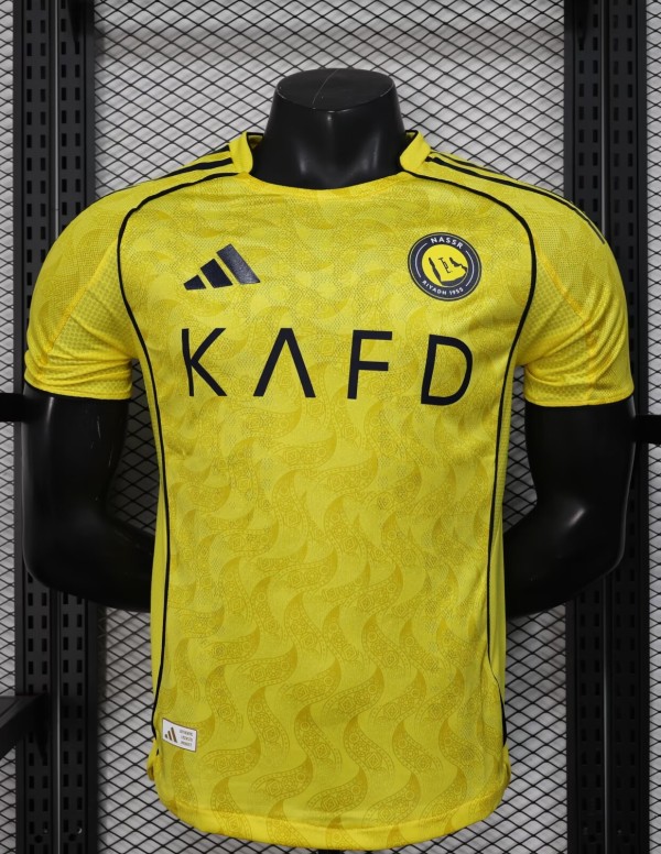 25-26 AL-Nassr Home Player Version Soccer Jersey