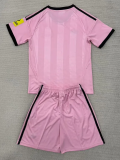 25-26 Newcastle Pink Goalkeeper Kids Soccer Jersey