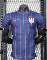 25-26 USA Away Player Version Soccer Jersey*四星