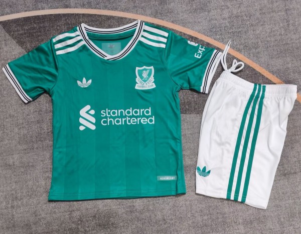25-26 LIV Third Kids Soccer Jersey