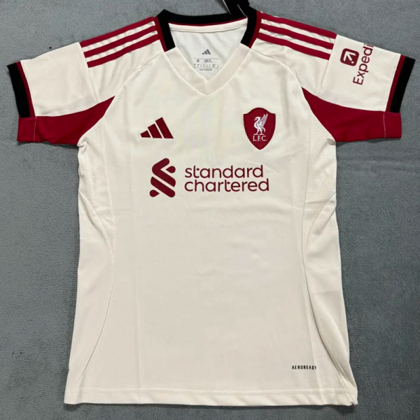 25-26 LIV Away Women Soccer Jersey 1:1 Thai Quality (女)