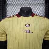 25-26 ARS Yellow Casual Special Edition Player Version Soccer Jersey 1:1 Thai Quality