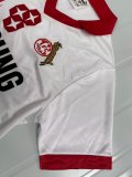1990-1991 FC Köln Home Retro Soccer Jersey