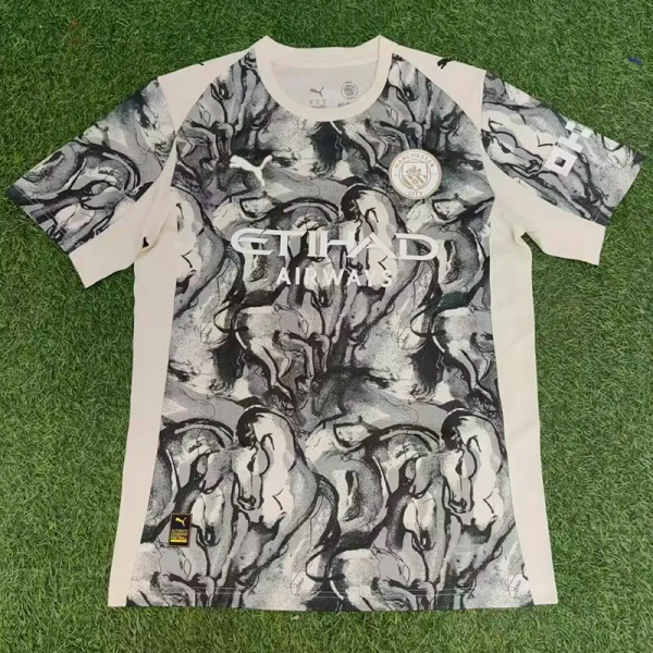 25-26 Man City Special Edition Fans Soccer Jersey (马年) 1:1 Thai Quality
