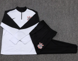 25-26 Corinthians High Quality Half Pull Tracksuit