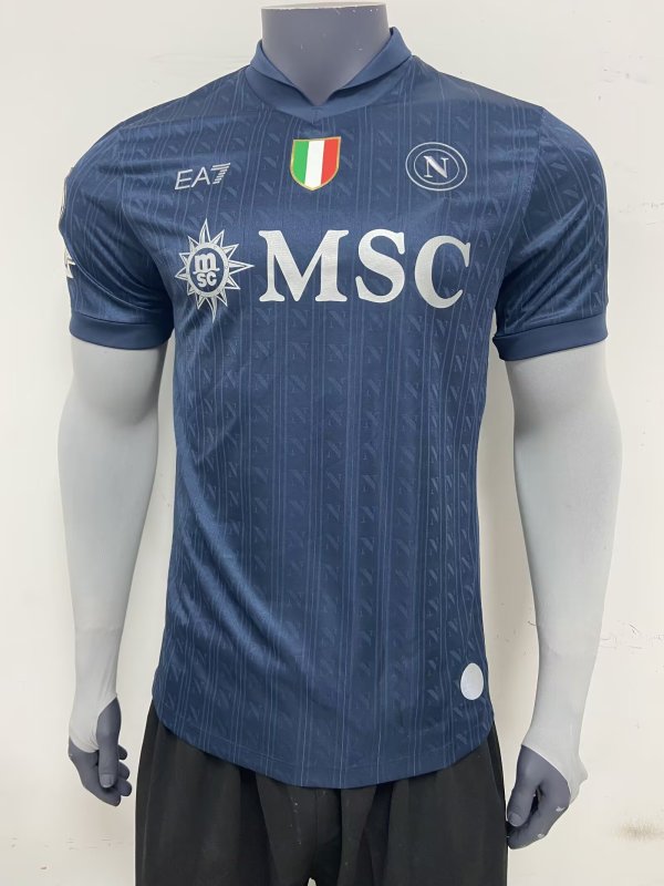 25-26 Napoli UEFA CL Third Player Version Soccer Jersey (欧冠版)