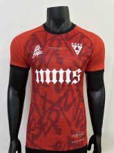 25-26 PSG Red Co-Signed Version Player Version Soccer Jersey