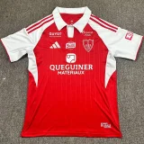 25-26 Stade Brestois Home Fans Soccer Jersey