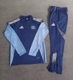 25-26 Hamburger High Quality Half Pull Tracksuit