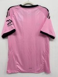 25-26 Man Utd Pink Goalkeeper Fans Soccer Jersey