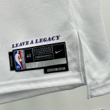 22-23 Lakers DONCIC #77 White Top Quality Hot Pressing NBA Jersey(圆领)