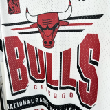 2026 BULLS White Retro High Quality Casual T-Shirt #MN