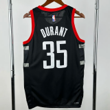 23-24 Rockets DURANT #35 Black Top Quality Hot Pressing NBA Jersey (Trapeze Edition)飞人版
