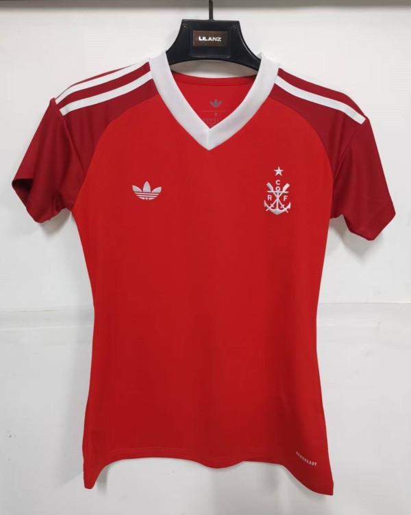 25-26 Flamengo Red Goalkeeper Women Soccer Jersey (女)