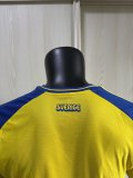 2026 Sweden Home Player Version Soccer Jersey