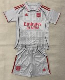 25-26 Lyon Third Kids Soccer Jersey