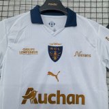 25-26 RC Lens White GoalKeeper Fans Soccer Jersey