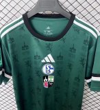 25-26 Schalke 04 150th Anniversary Commemorative Edition Fans Soccer Jersey