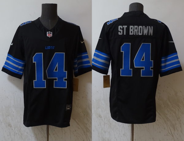 2025 NFL Lions New Pattern Jersey